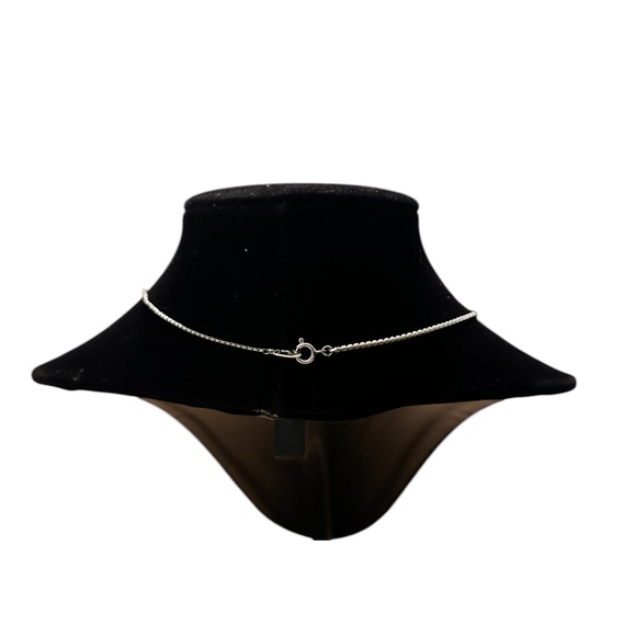 Teal and Blue Statement Necklace - Picture 2 of 2